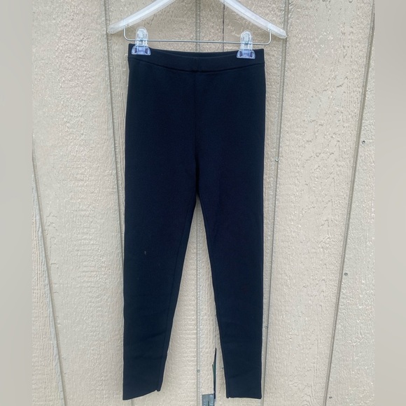 Maje Thick Knit Black Legging Tights Viscose Blend Size 2 - Picture 2 of 8